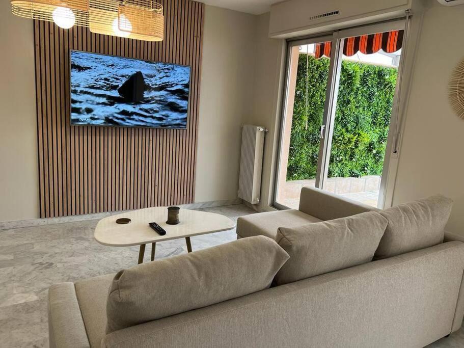 Superbe Appartement Vue Sur Mer Niza Exterior foto